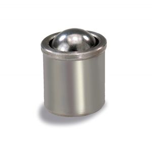 poussoir en acier inoxydable / à ressort