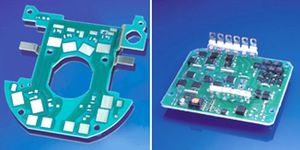circuit imprimé à substrat thermoconducteur