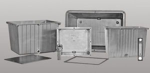 cuve d'huile / en aluminium / de stockage / horizontale
