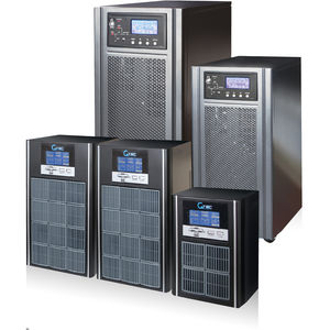 UPS à double conversion / triphasé / monophasé / avec afficheur LCD