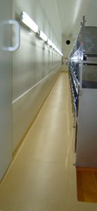 revêtement de sol antidérapant / en PVC