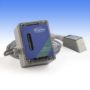 contrôleur de débit à ultrasons à effet Doppler / pour eau / pour huile / pour produits chimiques