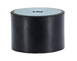 butée amortissante en élastomère / cylindrique