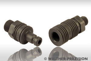 raccord rapide / droit / hydraulique / pneumatique