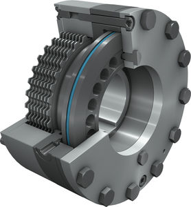 frein à friction / desserrage hydraulique