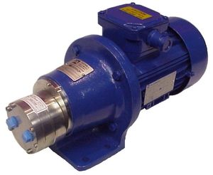 pompe à eau / à entraînement magnétique / à engrenage externe / pour le médical
