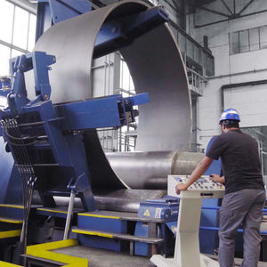 rouleuse à 4 rouleaux / électrique / pour applications lourdes / à commande numérique
