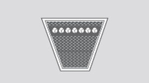 courroie de transmission trapézoïdale / en caoutchouc / sans entretien