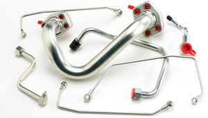 tuyau rigide pour fluides / en acier inoxydable