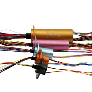 collecteur tournant à capsule / électrique / via Ethernet / HD-SDI