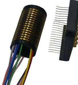 collecteur tournant à axe creux / pour caméra / pour instrument de mesure / pour drone