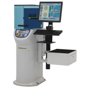 machine à équilibrer horizontale / dynamique / pour outil de coupe / modulaire