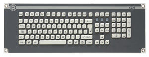 clavier encastrable / à touches mécaniques / 105 touches / sans dispositif de pointage