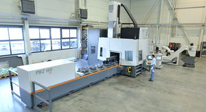 centre d'usinage CNC 5 axes / universel / pour aluminium / pour profilés