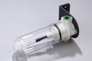 filtre à gaz / à eau / à panier