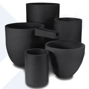 creuset céramique / en carbure de silicium