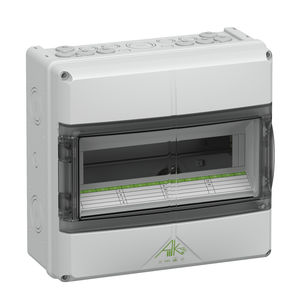 coffret électrique modulaire / en polycarbonate / pour distribution électrique / préassemblé