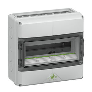 coffret électrique pour distribution électrique / en polycarbonate / pré-assemblé