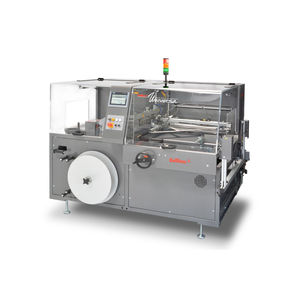 fardeleuse à soudage latéral / totalement automatique / pour barquettes / pour bouteilles
