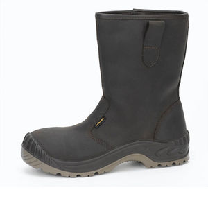 botte de sécurité antiperforation / S3 / en cuir