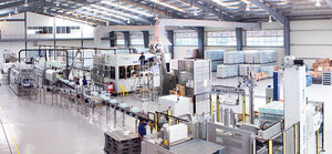 ligne de conditionnement de boisson / automatique / pour l'industrie de la boisson
