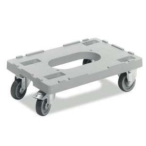 chariot de transport / en plastique / polyvalent / à roulettes
