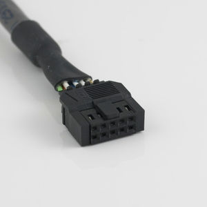 connecteur de données / femelle / avec câble / blindé