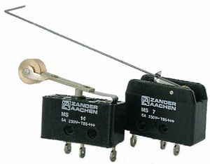 micro-rupteur à levier / unipolaire / électromécanique