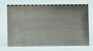 couteau linéaire pour emballage / pour applications alimentaires / perforé