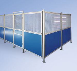 cloison de protection machine / grillagée