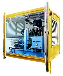 nettoyeur à eau froide / de gasoil / électrique / stationnaire