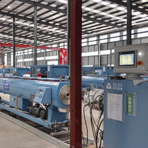 ligne d'extrusion de tubes / pour PVC / multicouche / pour tubes de drainage