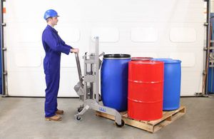 lève-fût hydraulique / manuel / pour l'industrie pharmaceutique / pour l'industrie agroalimentaire
