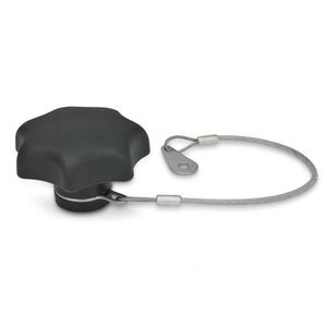 bouton fileté / croisillon / en polyamide / avec chaîne