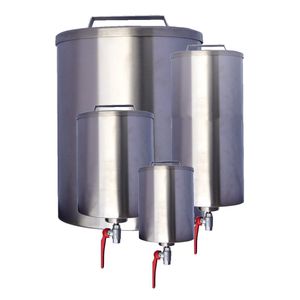 réservoir en acier inoxydable / en aluminium / sans pression / de stockage