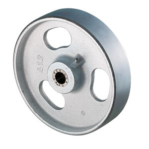 roue monobloc / en fonte