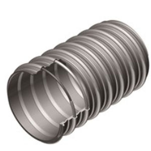 gaine de ventilation flexible / en PVC / spiralée / d'extraction de fumée