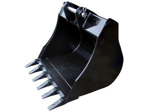 godet à dents standard / pour chargeuse pelleteuse