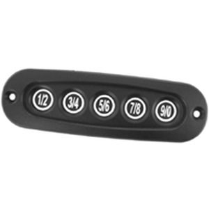 clavier numérique 5 touches / encastrable / pour contrôle d'accès