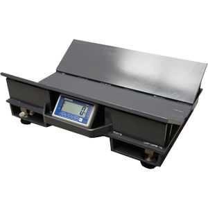 balance à plate-forme / avec afficheur LCD / pour bobines