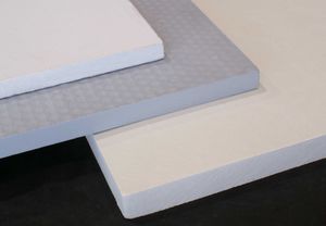 panneau d'isolation thermique / réfractaire / en silicate de calcium / en mousse rigide