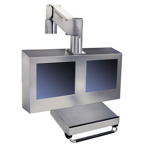 système de bras de support en acier inoxydable / en aluminium / pour coffret de commande