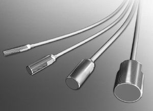 capteur de proximité inductif / cylindrique / étanche / analogique