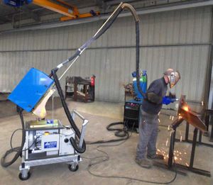 machine à équilibrer horizontale / dynamique / pour torche de soudage