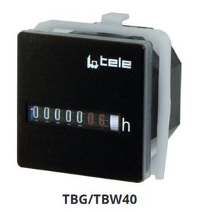 compteur horaire / analogique / électromécanique / pour montage sur panneau