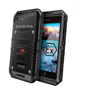 smartphone industriel antidéflagrant / à sécurité intrinsèque / ATEX