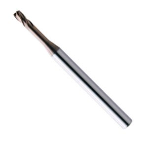 fraise monobloc / de finition / pour acier / angle 30° helix