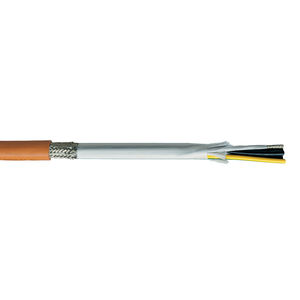 câble électrique d'alimentation / isolé / à retardateur de flamme / résistant à l'huile