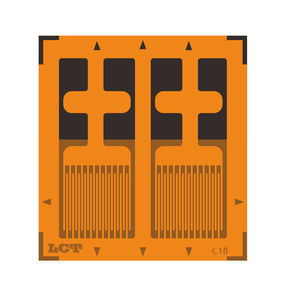 jauge de contrainte à double grille parallèle / pour analyse des contraintes / mesure de force / de haute précision