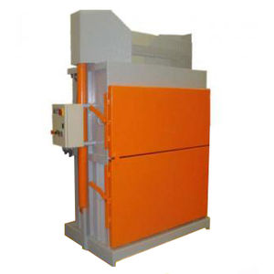 compacteur de déchets stationnaire / plastique / carton / papier